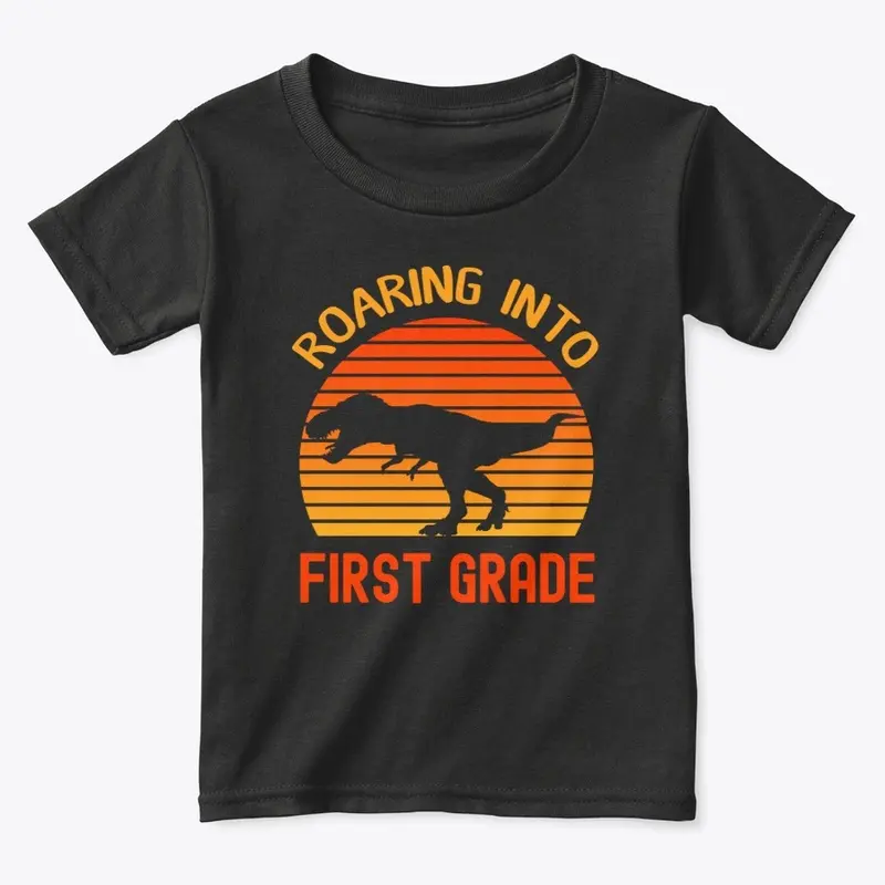 Roaring Into First Grade Back To School