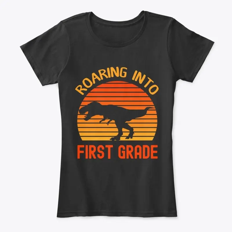 Roaring Into First Grade Back To School