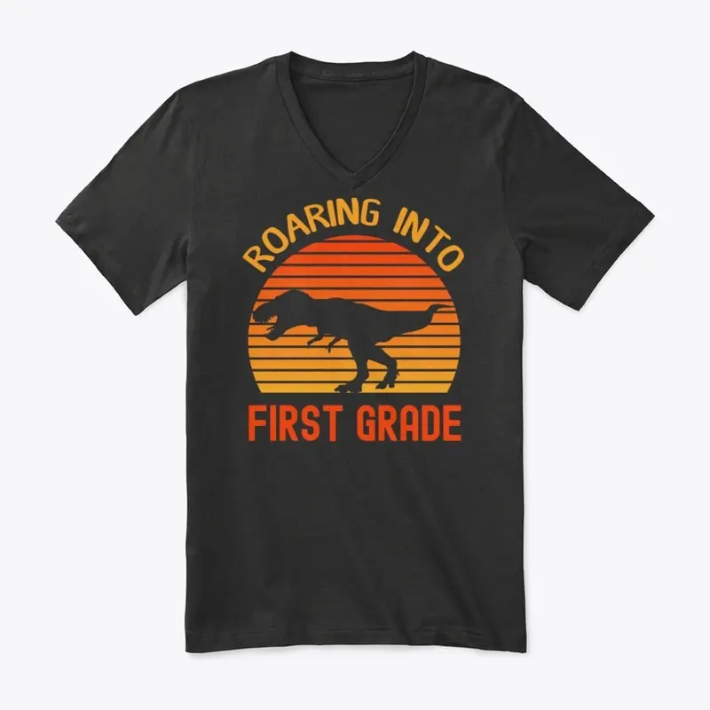 Roaring Into First Grade Back To School